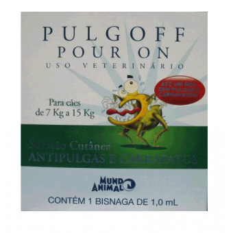 Pulg Off Pour On Cães - 7 a 15 kg Pulg Off Pour On Cães - 7 a 15 kg